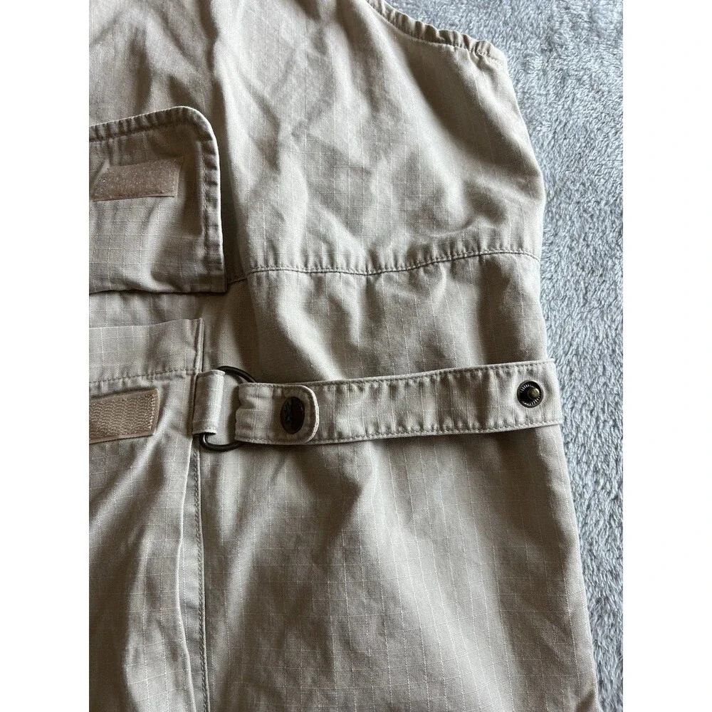 Vintage Browning 90's Multi Pocket Hunting Fishing Utility Vest  Khaki Tan XL